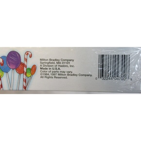 NEW Vtg 1997 Candy Land Board Game Factory Sealed 1984 Milton Bradley - Picture 10 of 10